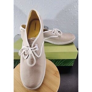 Keds Grasshopper Memory Deluxe Women Beige canvas sneakers size 11N,